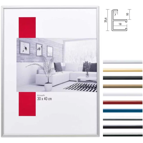 Alu-Bilderrahmen Profil 100 XL Maßanfertigung 