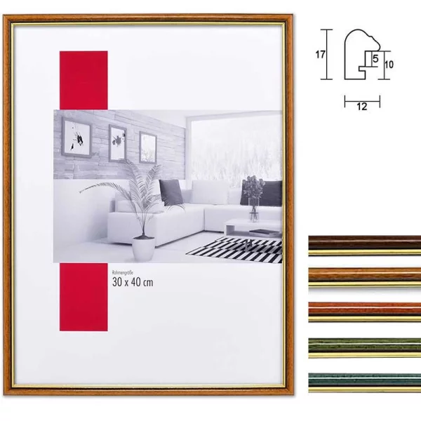 Holz-Bilderrahmen Profil 23 