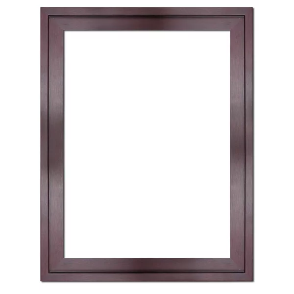 Schattenfugenrahmen Profil 50K, Natur - Maßanfertigung Wenge | Leerrahmen (ohne Glas und Rückwand)