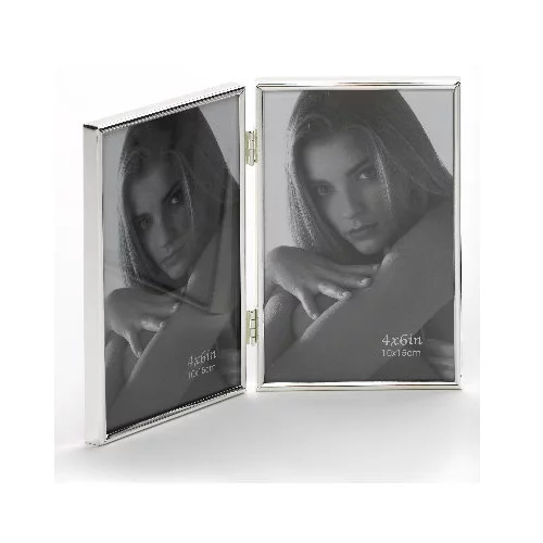 Portraitrahmen Nr. 812 10x15 cm | silber glanz | Normalglas (2 mm)