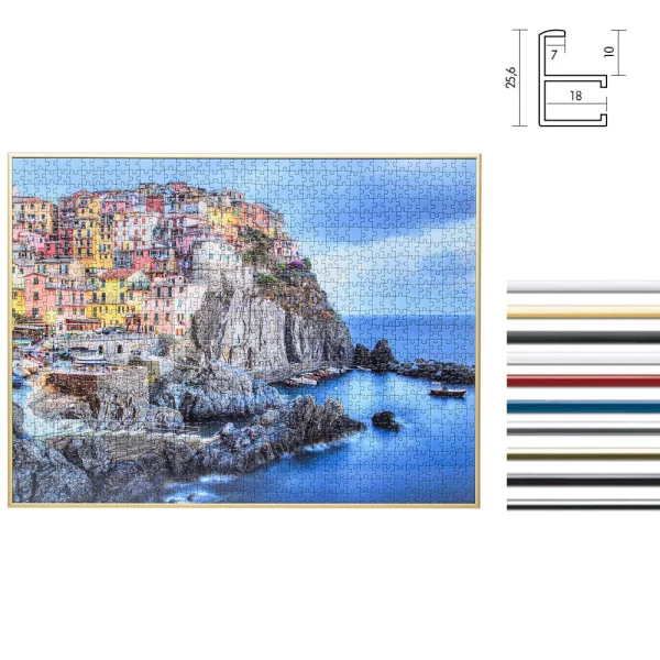 Alu-Puzzlerahmen - Sonderformat bis max. 120x200 cm 