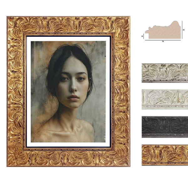 Barock-Bilderrahmen Karol 