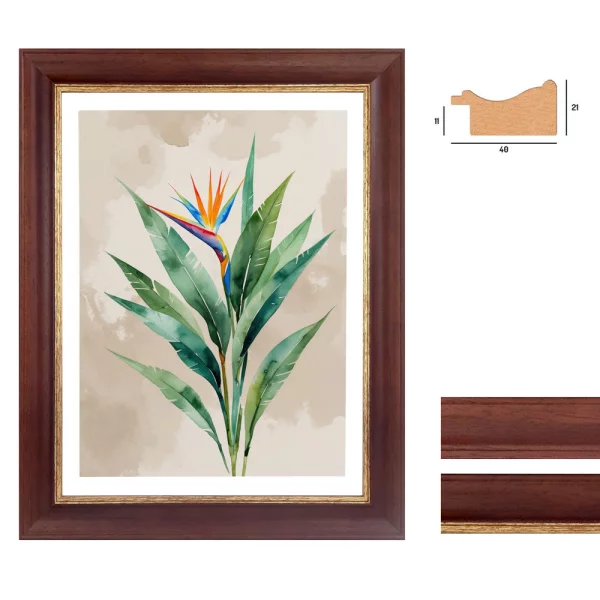 Holz-Bilderrahmen Kinga 