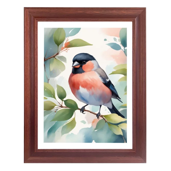 Holz-Bilderrahmen Kinga 50x70 cm | Braun | Kunstglas (1 mm)