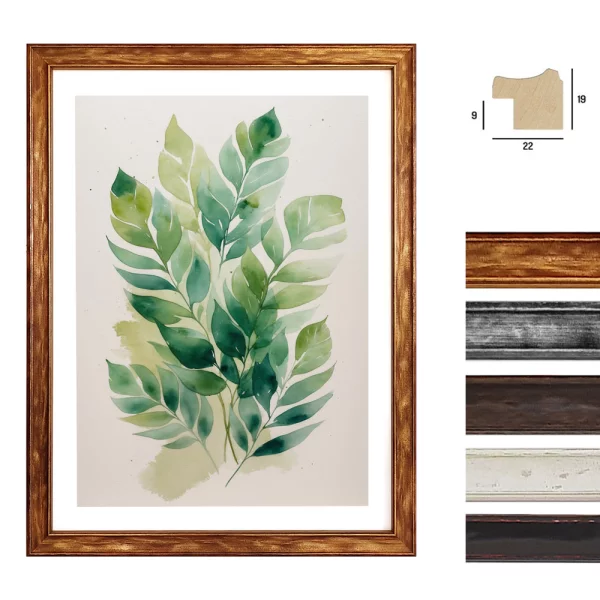 Holz-Bilderrahmen Wanda 