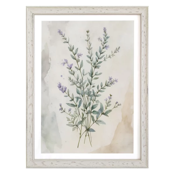 Holz-Bilderrahmen Wanda 10x15 cm | Weiß | Kunstglas (1 mm)