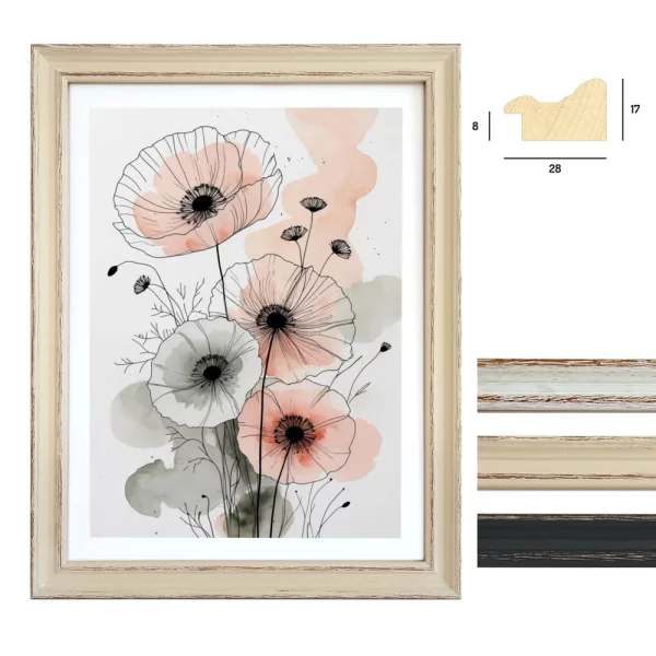 Holz-Bilderrahmen Pavel 