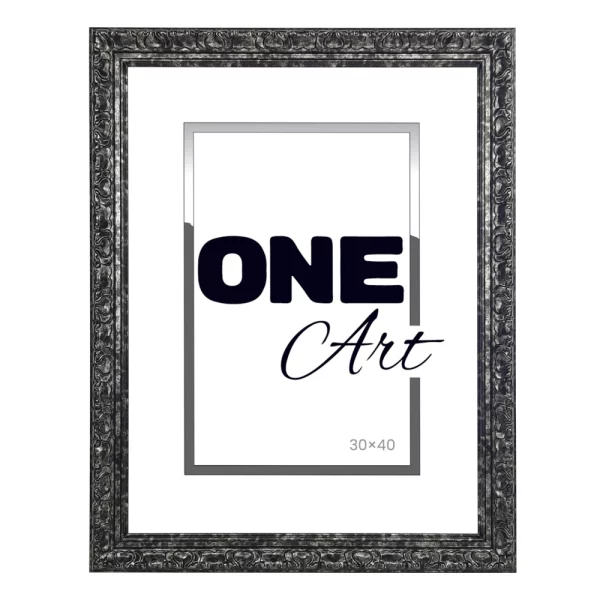 Kunststoffrahmen Zabek 10x15 cm | Silber | Kunstglas (1 mm)