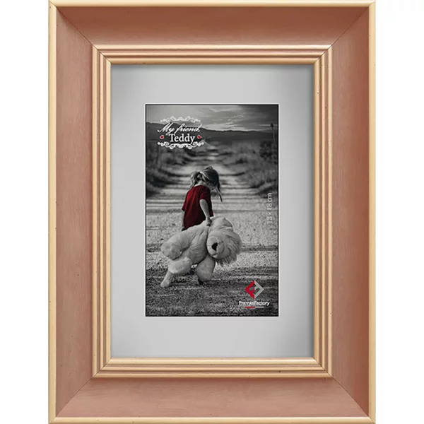 Cadre en plastique Arizona 30x40 cm | rose | verre synthétique (1 mm)