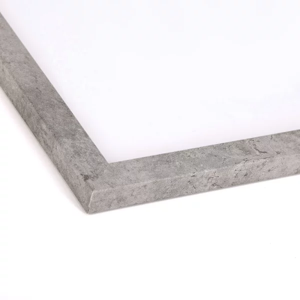 Cadre en bois Hekla (MDF) 10x15 cm | béton | verre synthétique (1 mm)