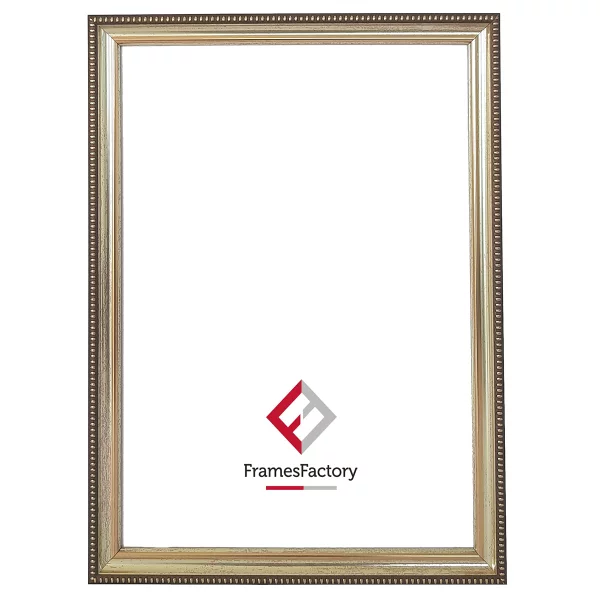 Kunststoff-Bilderrahmen Kansas 21x29,7 cm (A4) | Silber | Kunstglas (1 mm)