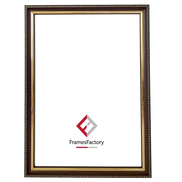 Kunststoff-Bilderrahmen Kansas 21x29,7 cm (A4) | Wenge | Kunstglas (1 mm)