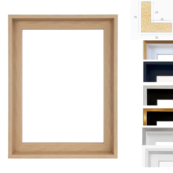 Kunststoff-Schattenfugenrahmen Danuta 