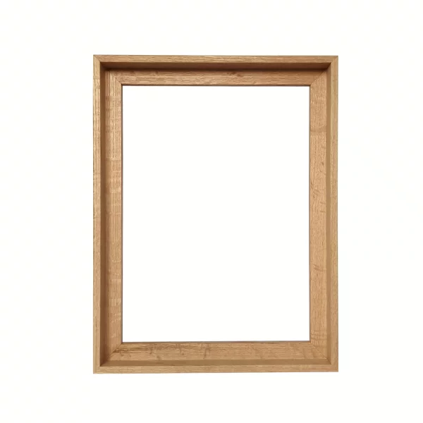 Caisse américaine Mila 20x30 cm | chêne | cadre vide (sans verre ni panneau arrière)