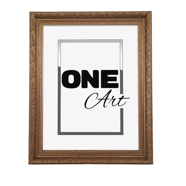 Kunststoff-Bilderrahmen Mexiko 14,8x21 cm (A5) | Braun | Kunstglas (1 mm)