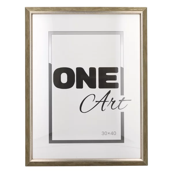 Holz-Bilderrahmen Cecilia 10x15 cm | Natur | Kunstglas (1 mm)