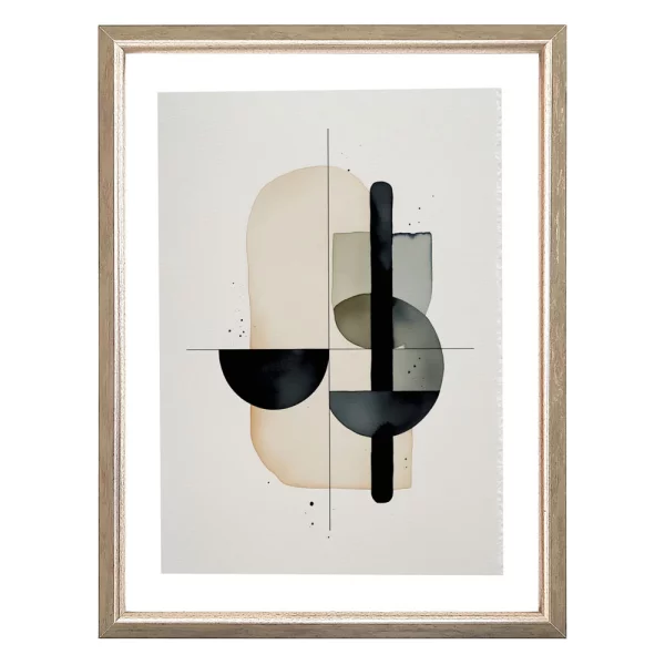 Holz-Bilderrahmen Cecilia 50x70 cm | Natur | Kunstglas (1 mm)