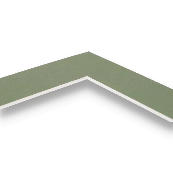 1,4 mm Passepartout - Maßanfertigung grün