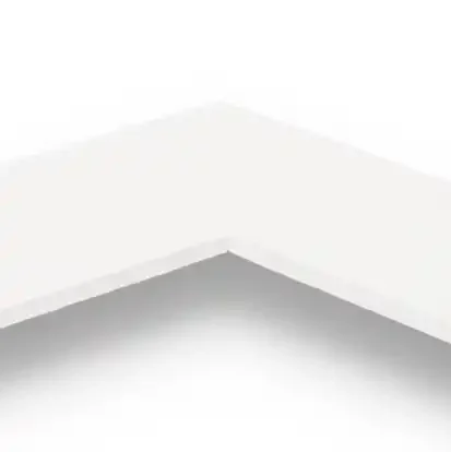 1,4 mm Passe-partout avec coupe individuelle 10x15 cm | blanc polaire