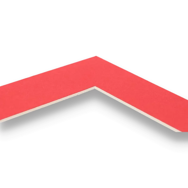 1,4 mm Passe-partout avec coupe individuelle 10x15 cm | rouge