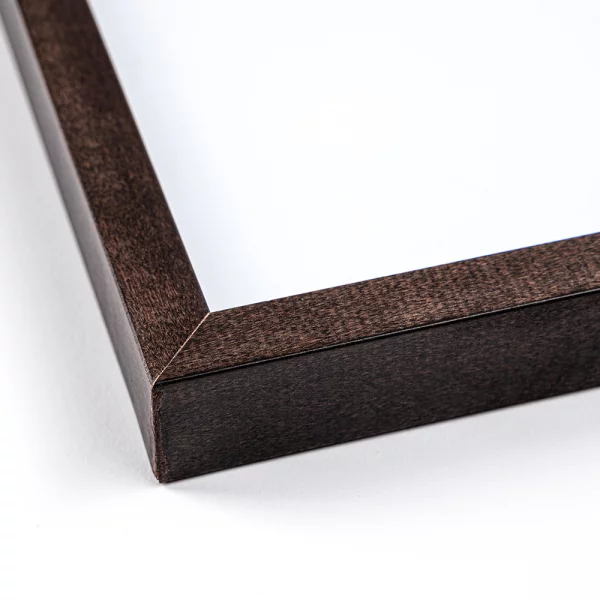 Cadre en bois Tisar 10x15 cm | brun | verre synthétique (1 mm)