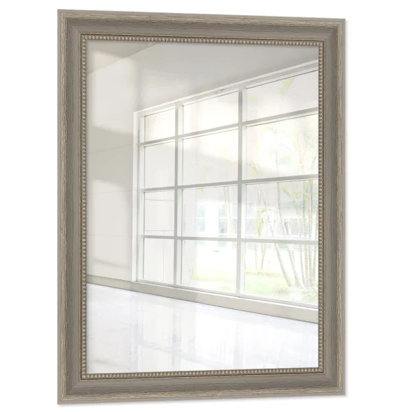 Miroir mural Engsle 20x20 cm | gris | miroir (2 mm)