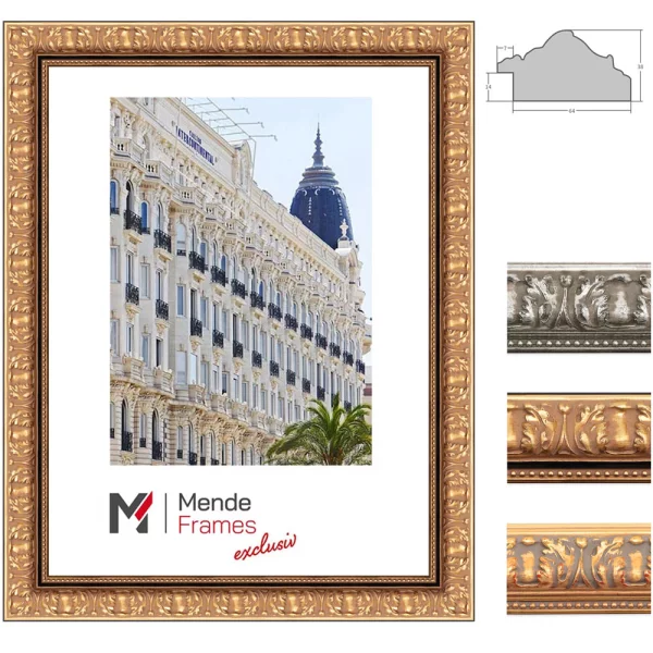 Exklusiver Holz-Bilderrahmen Macondo nach Maß 