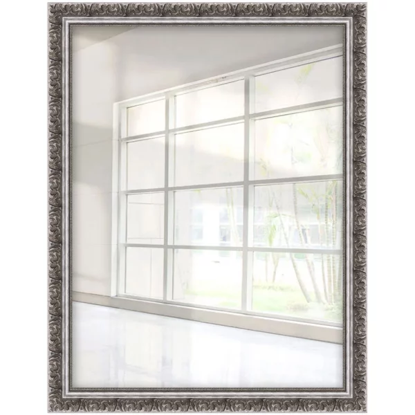 Wandspiegel Bando - Exklusivrahmen 20x30 cm | Silber | Spiegel (2 mm)