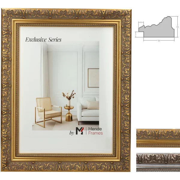 Exklusiver Holz-Bilderrahmen Bando nach Maß 