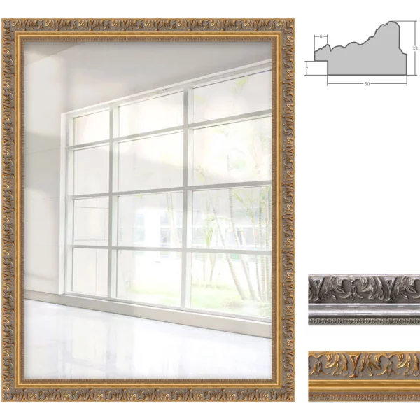 Wandspiegel Bando nach Maß - Exklusivrahmen 