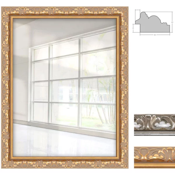 Wandspiegel Pedro - Exklusivrahmen 