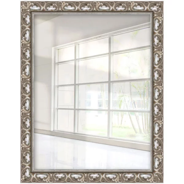 Wandspiegel Pedro - Exklusivrahmen 20x30 cm | Silber | Spiegel (2 mm)