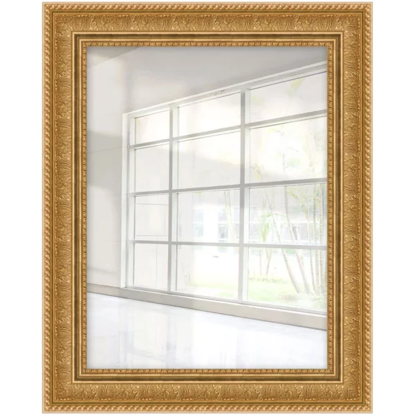 Wandspiegel Lukanda - Exklusivrahmen 20x30 cm | Gold | Spiegel (2 mm)