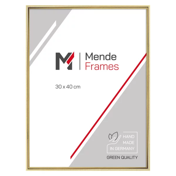 Cadre en bois Lofoi 20x30 cm | or | verre standard (2 mm)