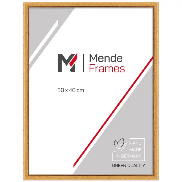Holz-Bilderrahmen Kota 5x7 cm | Kork | Antireflexglas mattiert (2 mm)