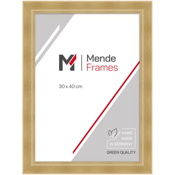 Cadre en bois Tugela sur mesure naturel | verre standard (2 mm)