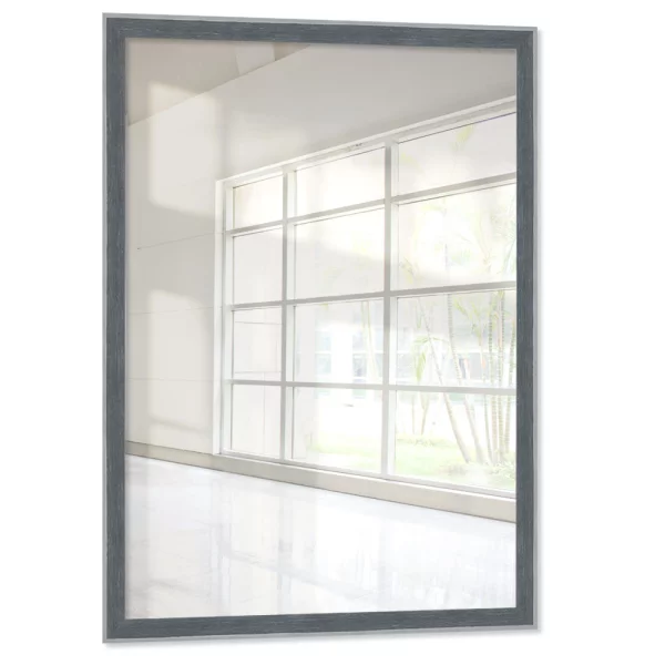 Miroir mural sur mesure Wadi gris | miroir (2 mm)