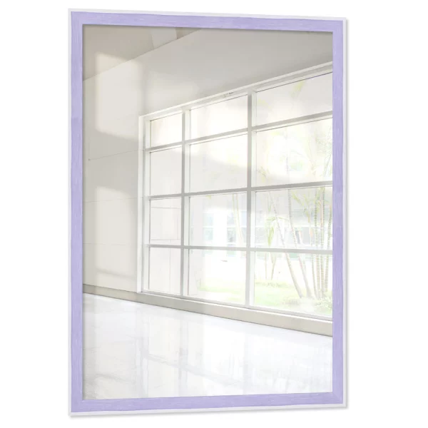 Miroir mural sur mesure Wadi violet | miroir (2 mm)