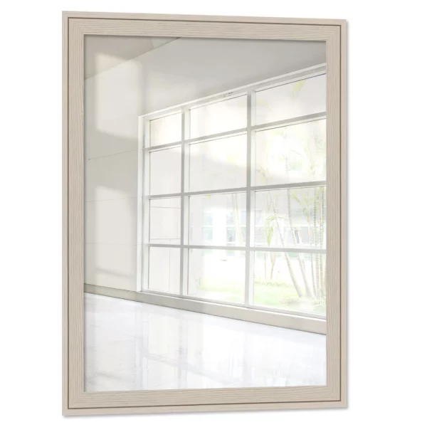 Miroir mural Salamat 10x10 cm | crème | miroir (2 mm)
