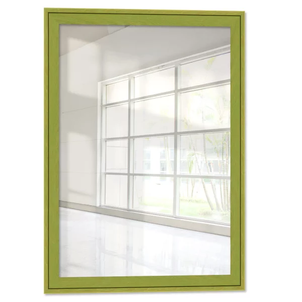 Miroir mural Salamat 10x10 cm | vert, veiné | miroir (2 mm)