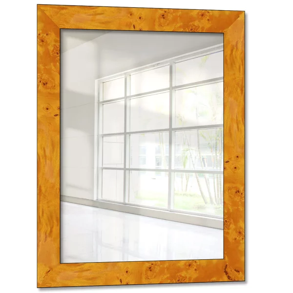Miroir mural sur mesure Tonka racine claire | miroir (2 mm)