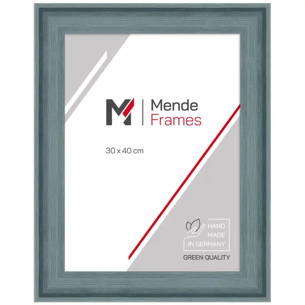 Cadre en plastique Lagos 20x30 cm | bleu gris | verre standard (2 mm)