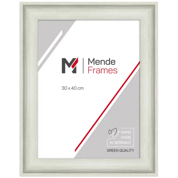 Cadre en plastique Lagos 20x30 cm | crème | verre standard (2 mm)