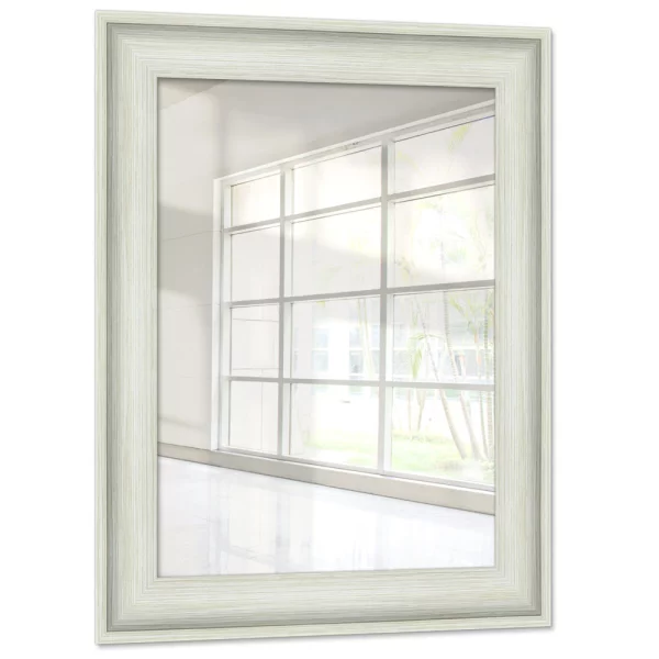 Miroir mural Lagos 20x20 cm | crème | miroir (2 mm)