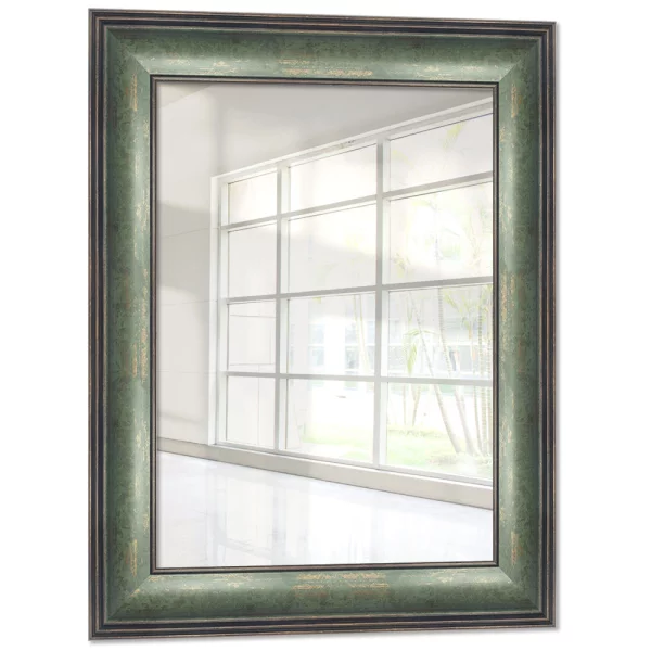 Miroir mural sur mesure Kinshasa vert | miroir (2 mm)