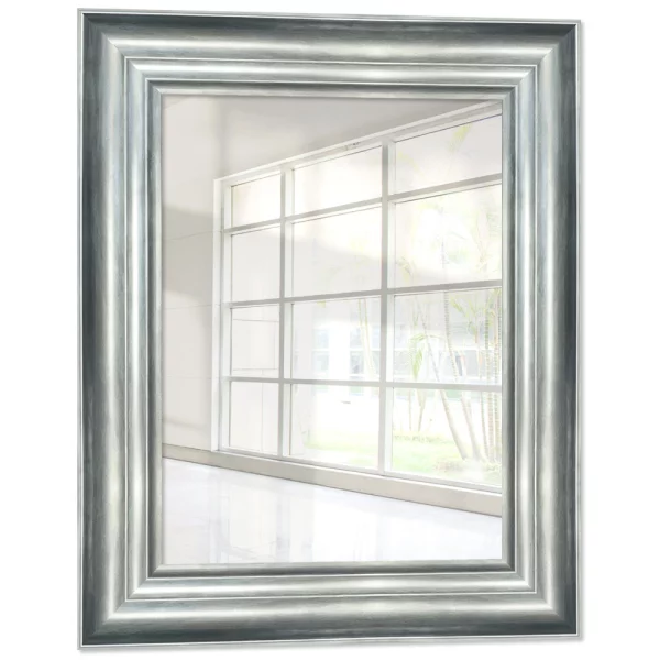 Miroir mural Johannesbourg 30x30 cm | argent | miroir (2 mm)