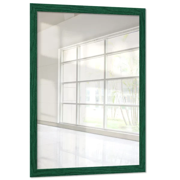 Miroir mural sur mesure Boti vert foncé | miroir (2 mm)