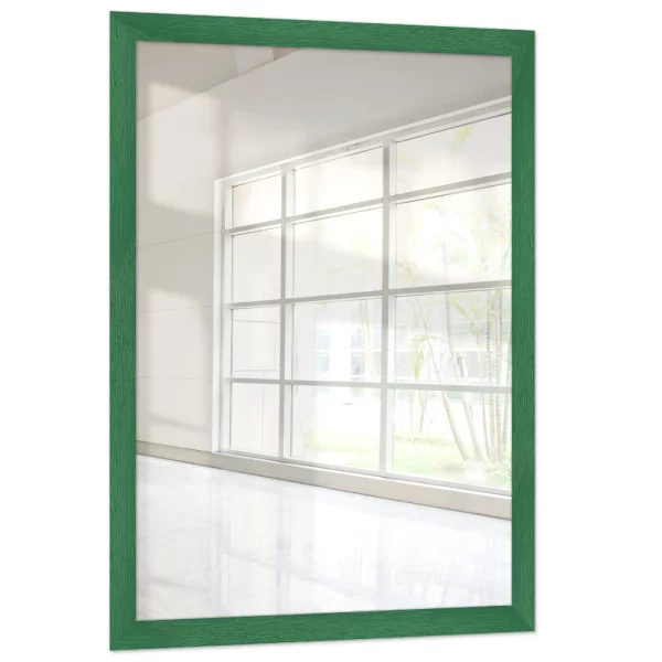 Miroir mural sur mesure Boti vert | miroir (2 mm)