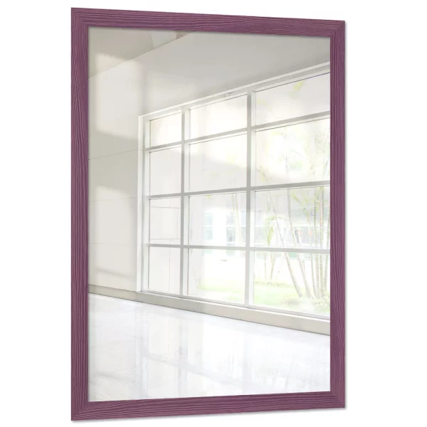 Miroir mural sur mesure Boti violet | miroir (2 mm)