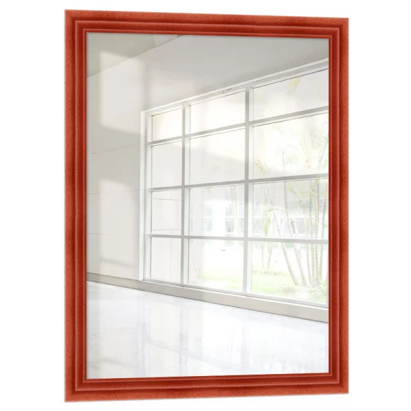 Miroir mural Peneda 7x10 cm | cerise | miroir (2 mm)